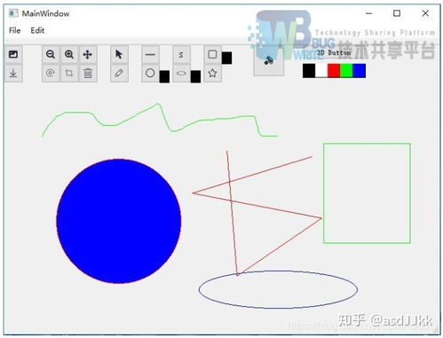 qt的绘图系统,原理、应用与技巧