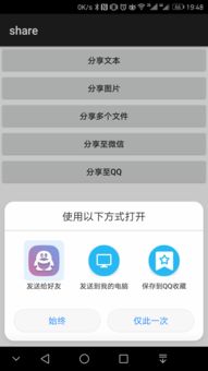 调用安卓系统的分享功能,Android系统分享功能实现与优化策略解析